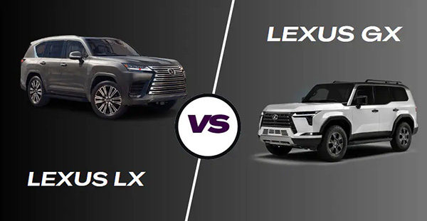 So sánh Lexus GX550 và LX600